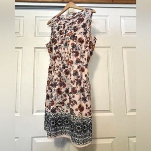 Speed Control Pink Floral Dress ( 2X)